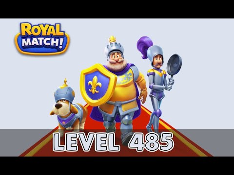 Royal Match Level 485 (No Boosters)