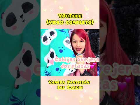 Video completo en mi canal #cobijas #navidad #tulcan