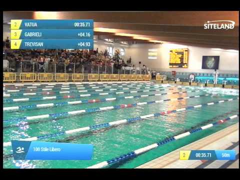 Serie 3 dei 100 Stile Libero  Assoluti Femmine Master - Campionati Regionali Masters 2014 di Veneto