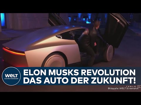 ELON MUSK ENTHÜLLT: Auto der Zukunft - Teslas revolutionäres Robotaxi ohne Lenkrad und Pedale!