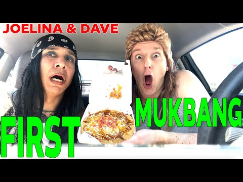 Dave Gunther and Joelina FIRST MUKBANG at Taco Bell