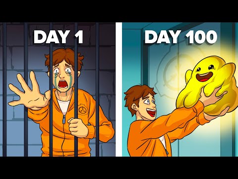 I Survived 100 DAYS as SCP D-CLASS (NOT MINECRAFT)