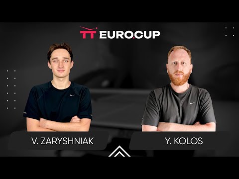 12:00 Vadym Zaryshniak - Yurii Kolos  15.06.2024 TT Euro.Cup Ukraine Professional. TABLE 4