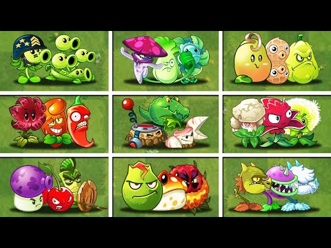 PvZ 2 Random 20 Team 3 Plants - Which Team Plant Will Win? - PVZ 2 Team Plants