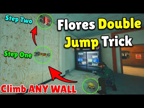 The *NEW* Game Changing Flores Double Jump Trick - Rainbow Six Siege