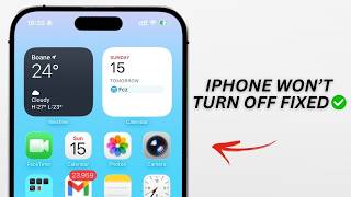 How To Fix iPhone Won't Turn OFF