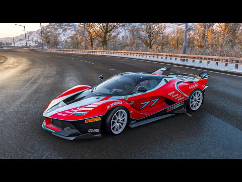 $3.7 Million Ferrari FXX K turbo rebuilt - Forza Horizon 4 | Fanatec