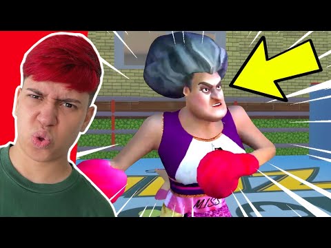 A PROFESSORA LUTOU COM NAMORADO!! (Scary Teacher)
