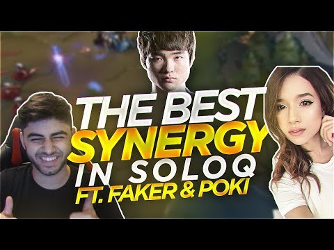 Yassuo | THE BEST SYNERGY IN SOLO QUEUE Ft. FAKER & POKIMANE