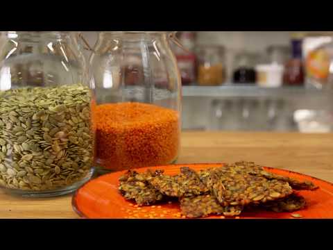 Rawfoodshop - Rött Linsknäcke med Chili & Spiskummin