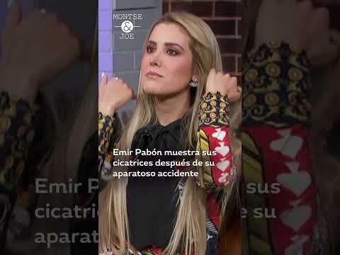 Las cicatrices de Emir Pabón después de su aparatoso accidente #Shorts #Unicable