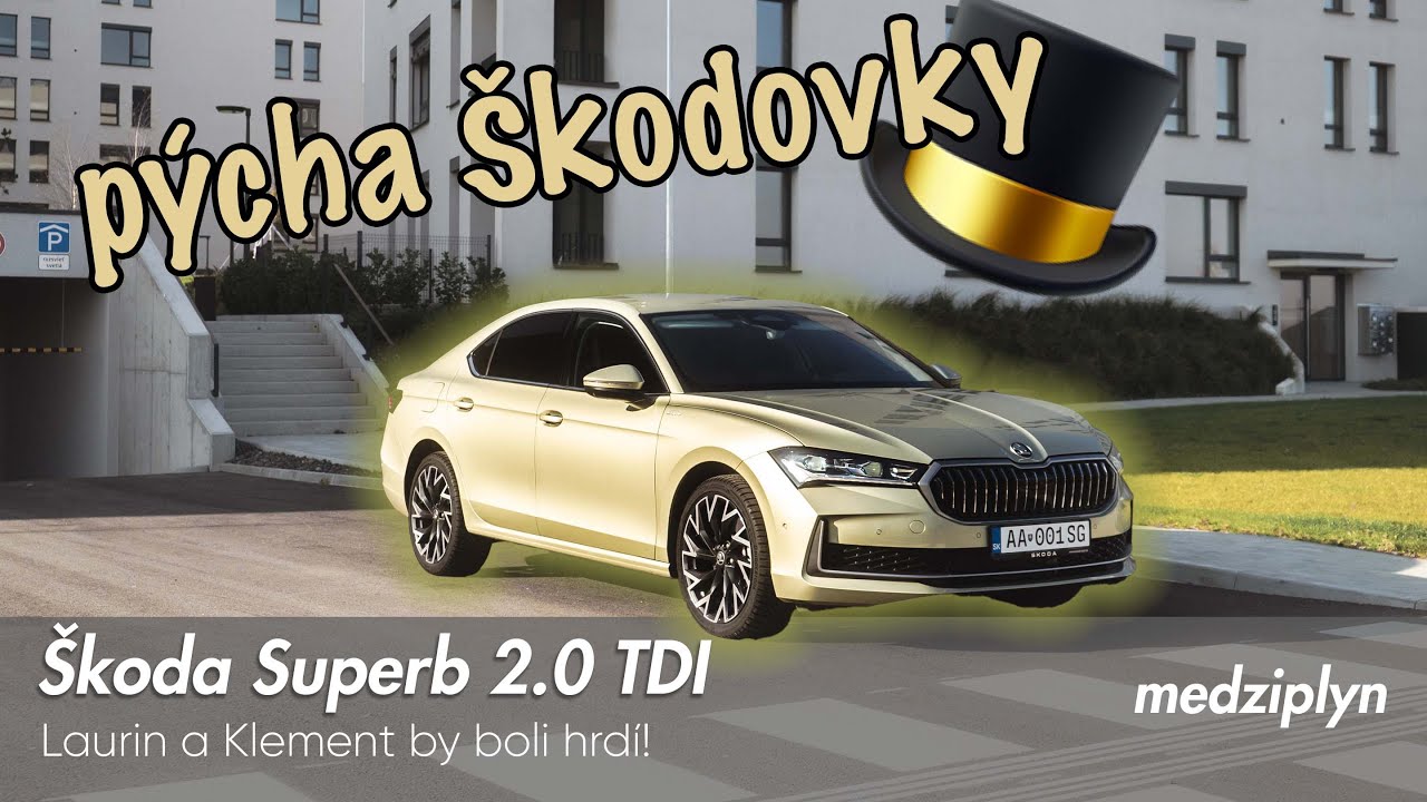 Škoda Superb 2024 – Ikona triedy s dokonalým dizajnom a komfortom
