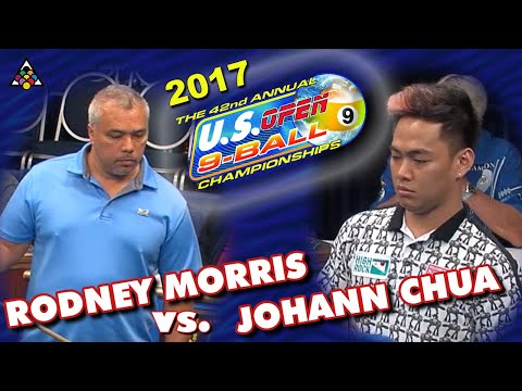 RODNEY MORRIS vs JOHANN CHUA - 2017 US Open 9-Ball Championship