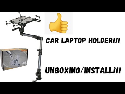 Mobotron MS-526 Heavy-duty Car VAN SUV iPad Laptop Mount Stand Holder UNBOXING/INSTALL