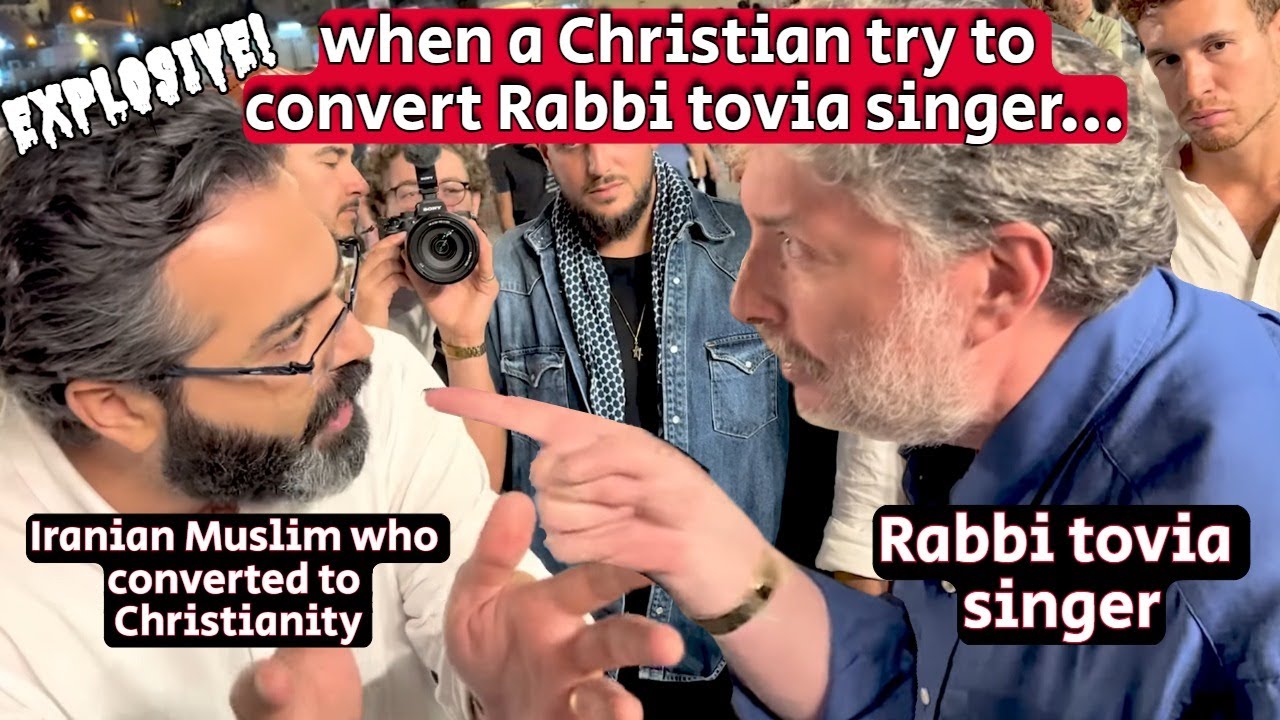 מה קורה כשנוצרי מנסה לנצר את הרב סינגר.. טעות חייו -Rabbi Tovia Singer