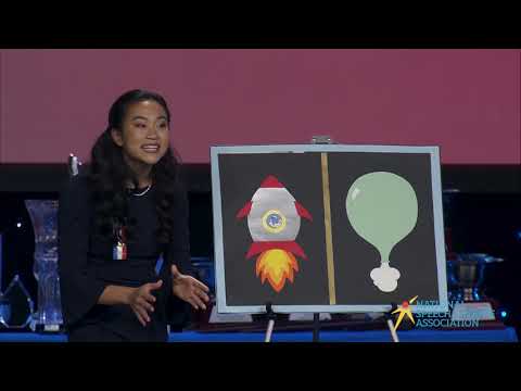 Felicia Tang "It's a Bird! It's a Plane! It's Aviation!" - Informative Speaking - Nationals 2019