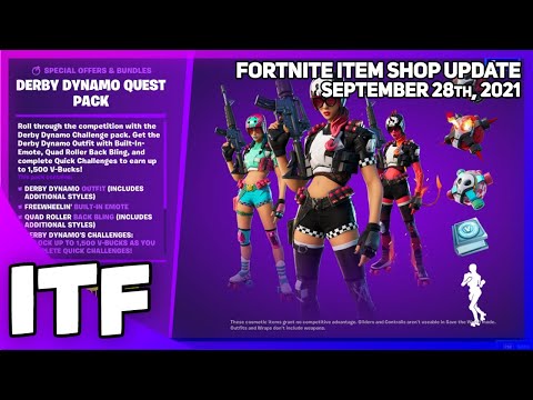 Fortnite Item Shop DERBY DYNAMO IS BACK! [September 28th, 2021] (Fortnite Battle Royale)