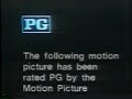 HBO PG Rating Bumper 1979