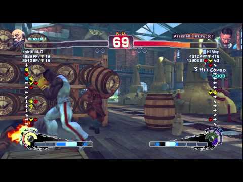 spiritual-G [Gouken] vs. HJMxp [Dudley] | SSF4 Arcade Edition