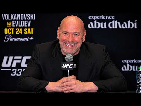Dana White Post-Fight Press Conference | UFC 333