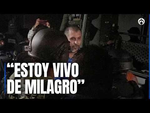 "CJNG intentó ejecutarme": René Valencia relata atentado y abandono oficial