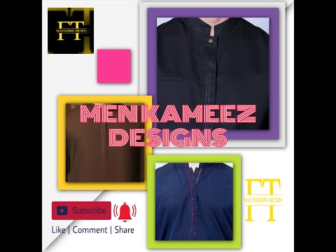 #neofashiontrends #Shortvideo-Simple Mens Kurta KAMEEZ Designs-Kurta Neck Designs For Men