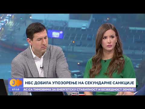 Posledice sekundarnih sankcija zbog NIS-a I RTS Jutarnji program