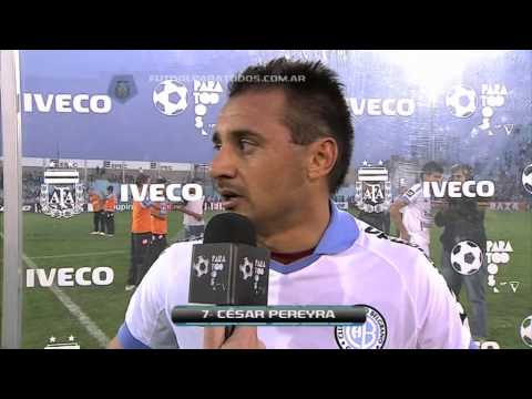 "Le metimos muchas ganas". Belgrano 3 - Rafaela 2. Fecha 5. Torneo Inicial 2013. FPT