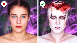 6 Scary Last Minute Halloween Makeup and Costume Ideas