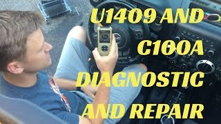 U1409 and C100A Diagnostic and Repair - Jeep JKU Wrangler