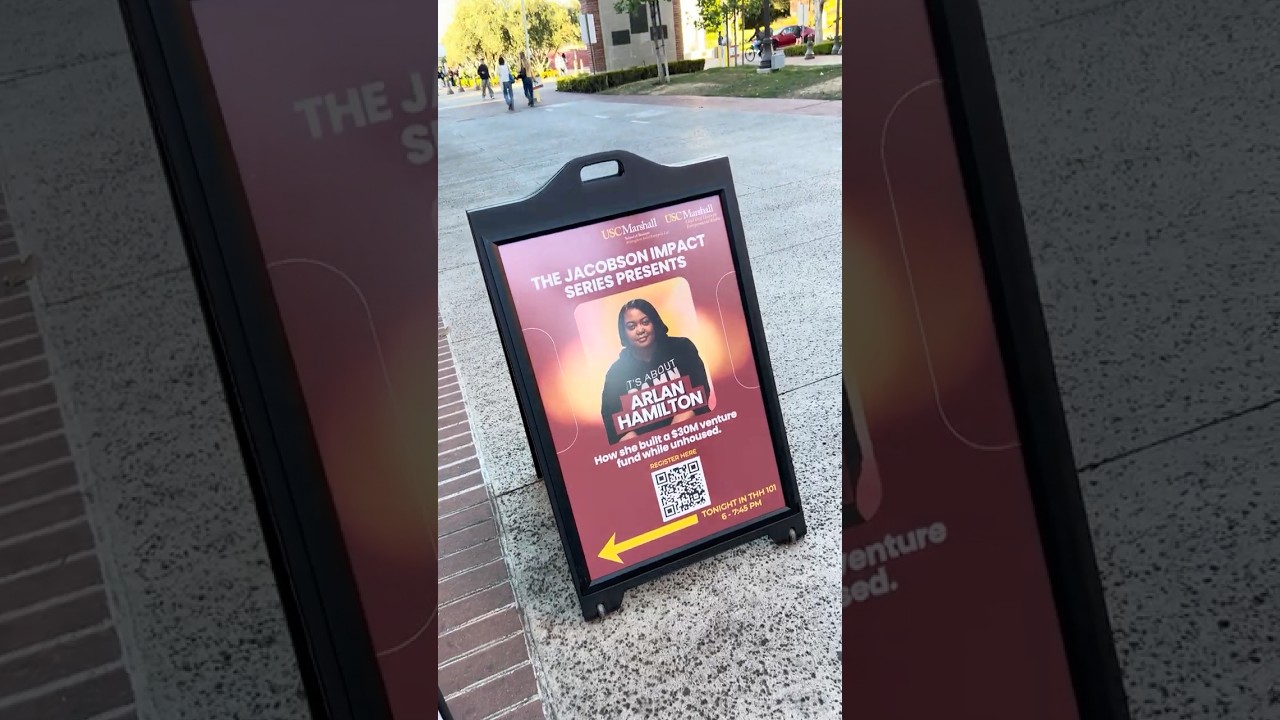 Arlan Spoke at USC’s Business School This Week