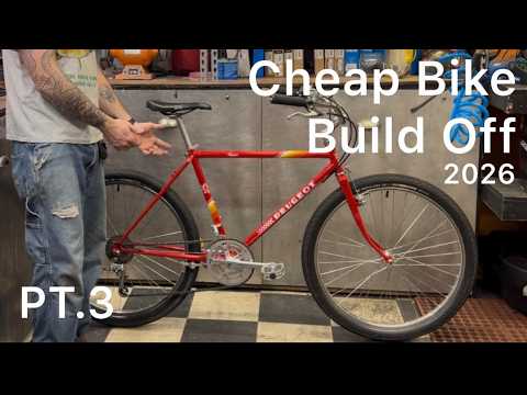 Finishing The Peugeot - Cheap Bike Build Off 2026 Pt.3