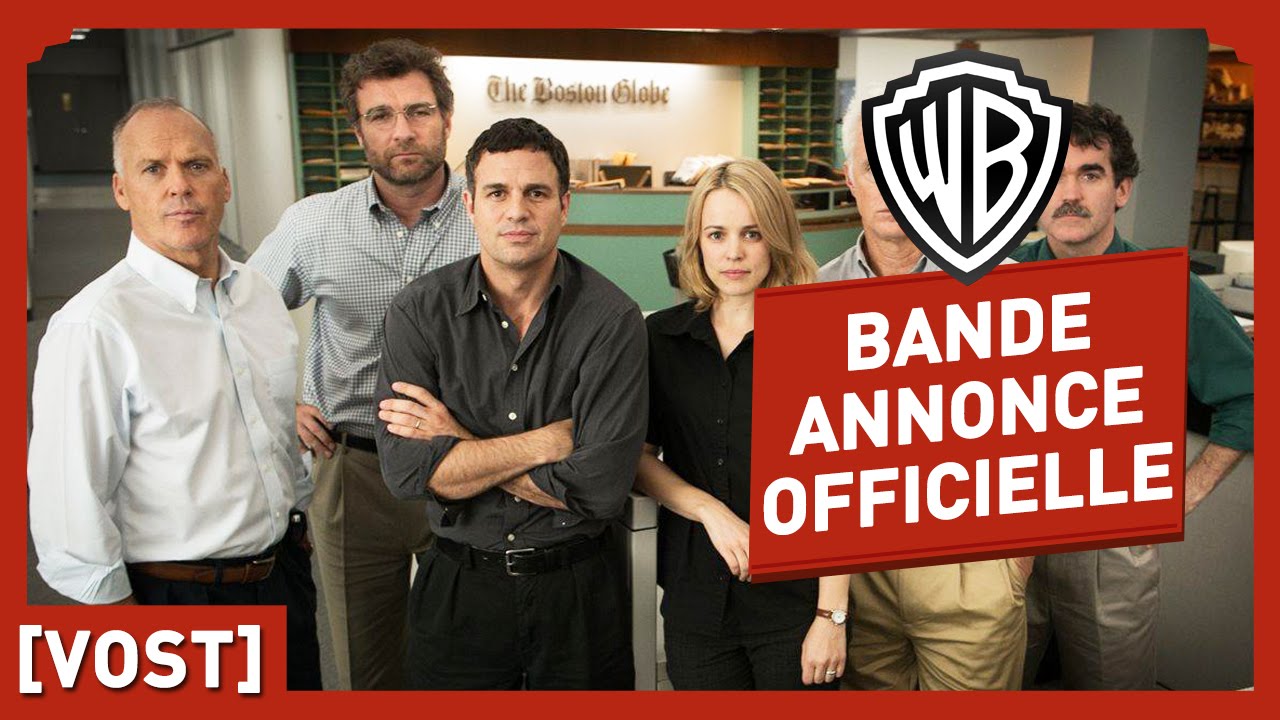 Miniature de la vidéo SPOTLIGHT - Bande Annonce Officielle (VOST) - Michael Keaton / Mark Ruffalo / Rachel McAdams du film Spotlight : Édition spéciale
