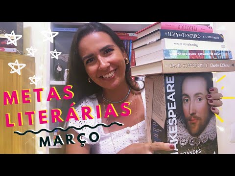 METAS LITERÁRIAS - MARÇO 2020 | Ana Carolina Wagner
