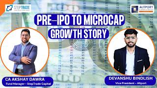 Pre IPO To Microcap Growth Story