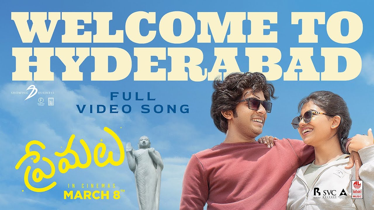 Welcome To Hyderabad Video Song | Premalu Telugu Movie |Malayalam Lyrics