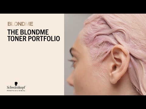 The BlondMe toner portfolio