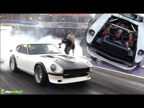 Twin Turbo LSx + Tiny Nissan =