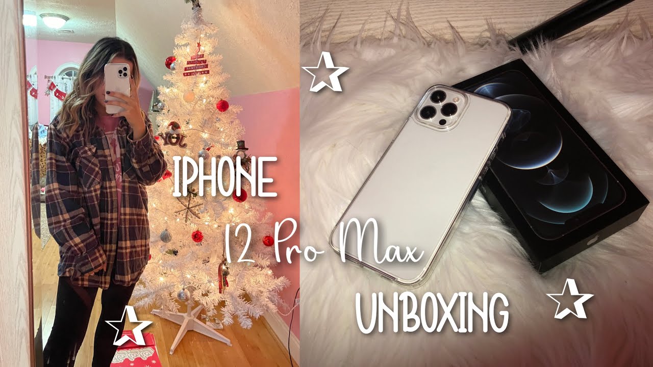 IPHONE 12 PRO MAX UNBOXING*SILVER 128GB*