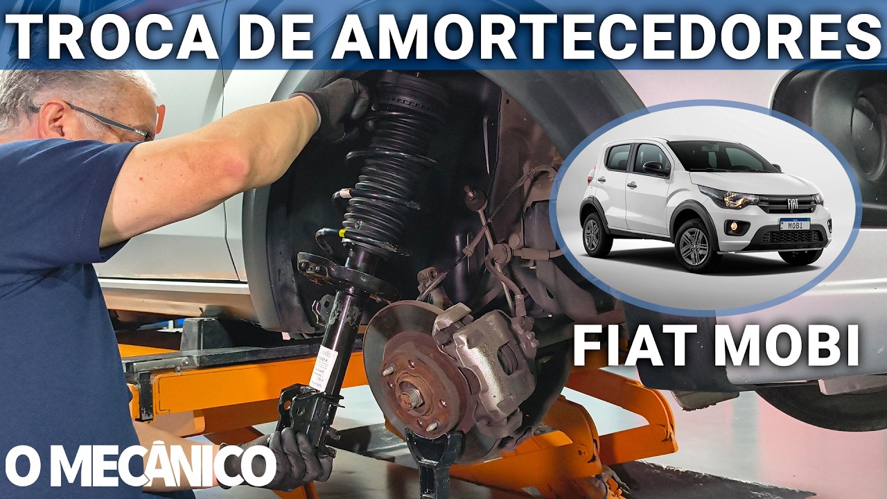 Troca dos amortecedores do Fiat Mobi: confira como fazer um reparo seguro e confiável