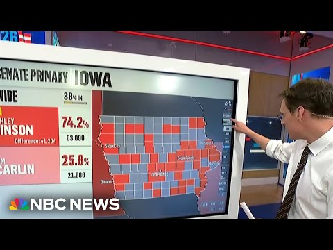 Kornacki breaks down results for projected winners in New Jersey and Iowa primaries