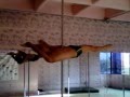 male pole dance Advanced tricks 