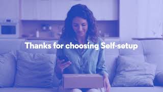 How to Self-setup Optimum services