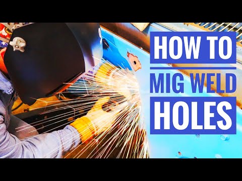 How to (FIX) Small Holes in Sheet Metal with a MIG Welder [The EASY WAY]