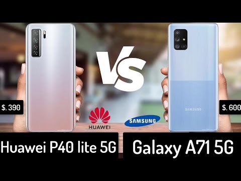 Huawei P40 lite 5G vs Samsung Galaxy A71 5G
