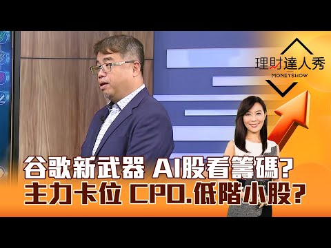 【理財達人秀】谷歌新武器 AI股看籌碼？ 主力卡位 CPO、低階小股？｜李兆華、權證小哥 2025.11.25 part5