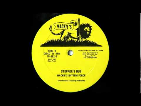 12"  Ian Roots/Wackie's Rhythm Force - Stepper/Stepper's Dub