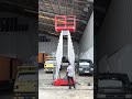 Aluminium Platform Work Single Mast - Tangga Hidrolik CARLIFT- Surabaya 6