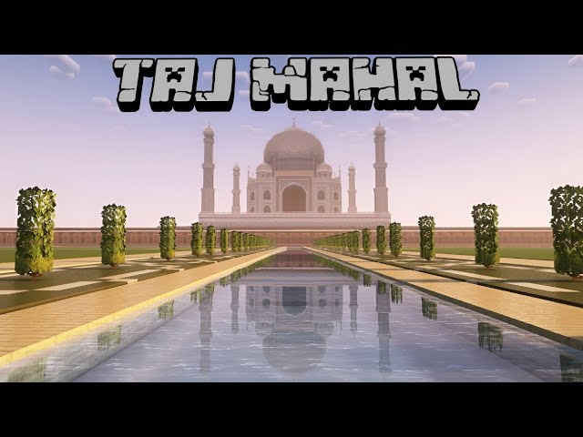 Taj mahal | map download available!! | Minecraft Map