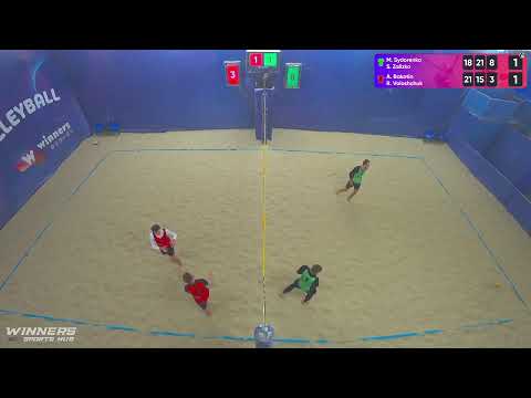 00:30 M. Sydorenko / S. Zalizko - A. Bakotin / R. Voloshchuk 14.03.2023 | Winners Beach Volleyball